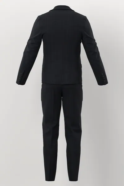 Michaelangelo Stretch Wool No. 29838 made up: back