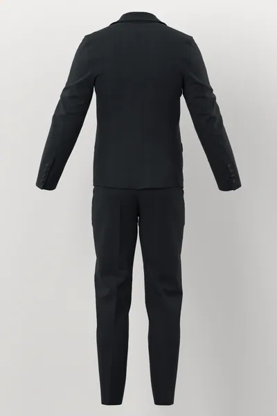 Michaelangelo Stretch Wool No. 29844 made up: back