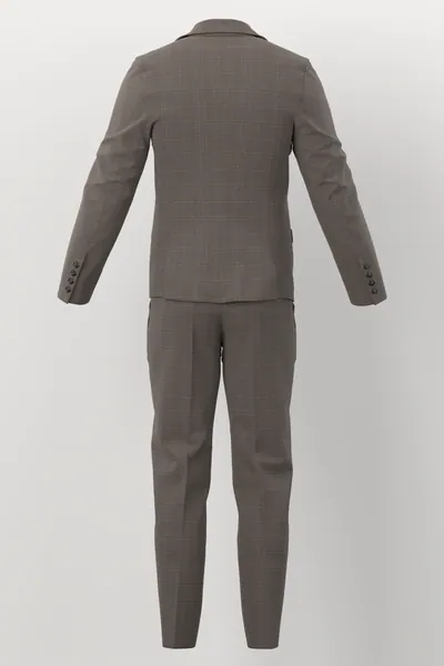 Michaelangelo Stretch Wool No. 29851 made up: back