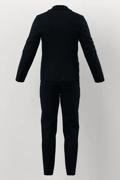 Vitale Barberis Canonico Perennial Super 110's Fancies No. 27771 made up: back