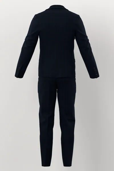 Vitale Barberis Canonico Perennial Super 110's Fancies No. 28748 made up: back