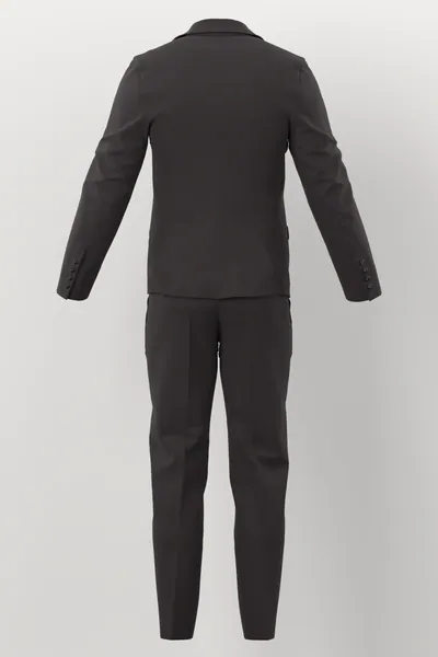 Vitale Barberis Canonico Perennial Super 110's Fancies No. 29041 made up: back