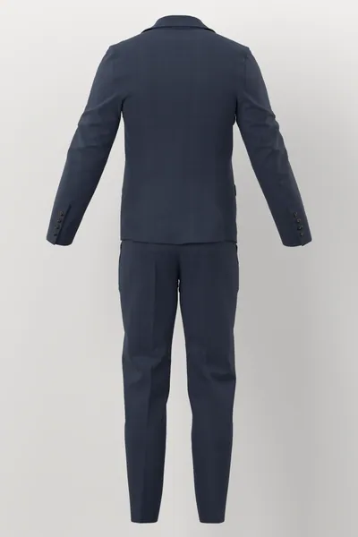Vitale Barberis Canonico Perennial Super 110's Fancies No. 29923 made up: back