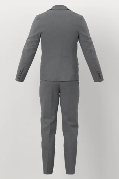 Vitale Barberis Canonico Perennial Super 110's Fancies No. 29924 made up: back