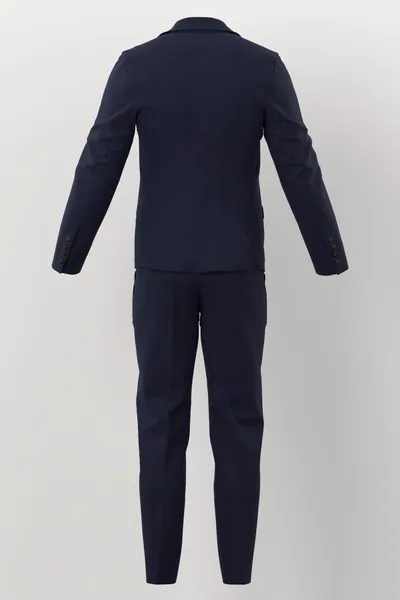Vitale Barberis Canonico Perennial Super 110's Fancies No. 29929 made up: back