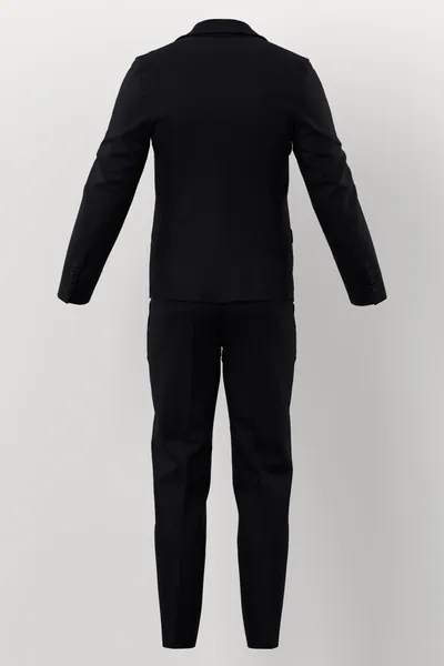 Vitale Barberis Canonico Wool & Mohair No. 28761 made up: back