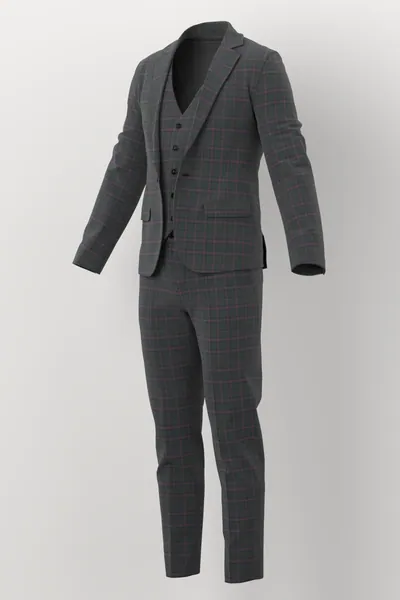 Devonshire Tweeds No. 29720 made up: three-quarter