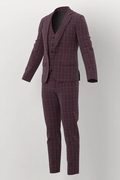 Devonshire Tweeds No. 29721 made up: three-quarter