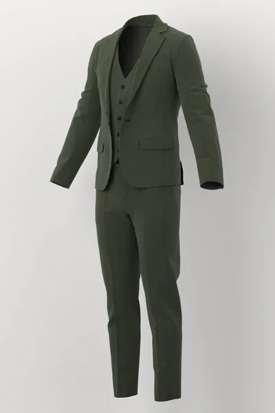 Devonshire Tweeds No. 30027 made up: three-quarter