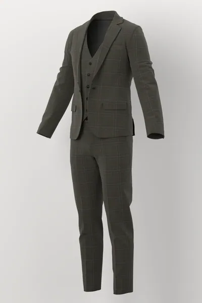 Devonshire Tweeds No. 30044 made up: three-quarter