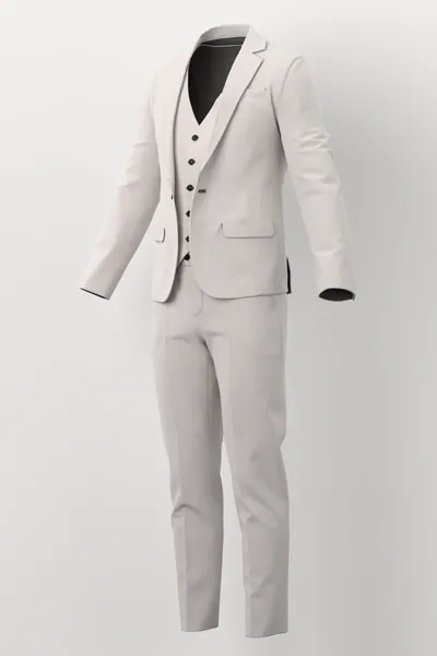 Gianluca Biatti Stretch Cotton No. 29551 made up: three-quarter