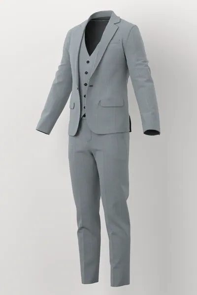 Lanificio Cerruti Super 150's No. 26853 made up: three-quarter