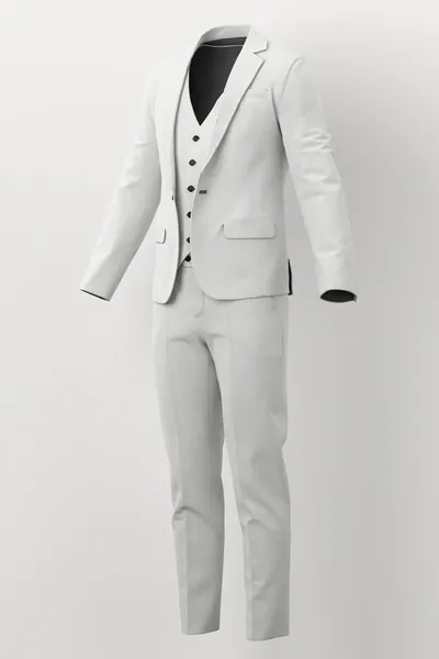 Linen No. 25581 made up: three-quarter