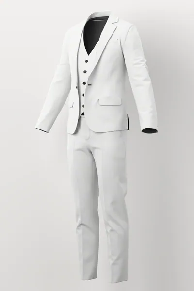 Linen No. 25587 made up: three-quarter
