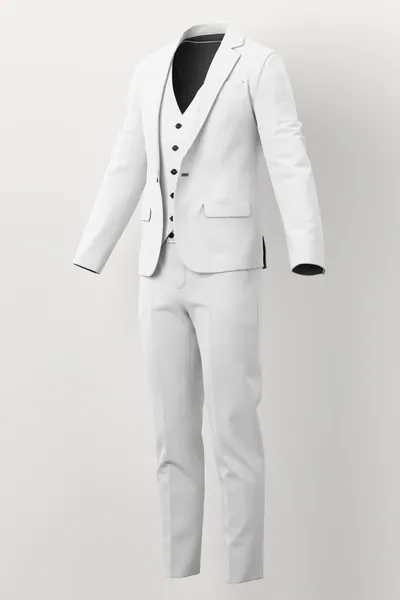 Linen No. 28728 made up: three-quarter