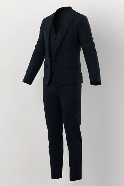 Lucciano Rossi No. 27921 made up: three-quarter