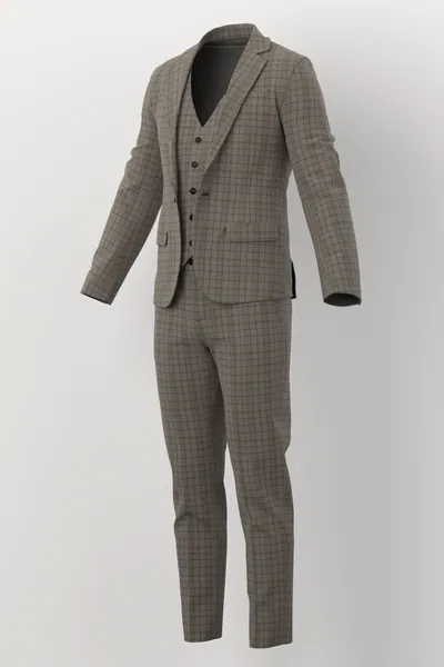 Mayfair No. 27525 made up: three-quarter