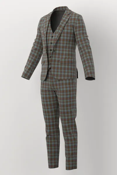 Mayfair No. 27541 made up: three-quarter
