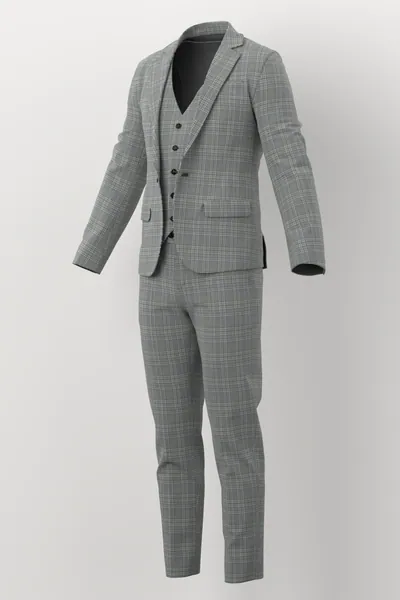 Mayfair No. 27545 made up: three-quarter