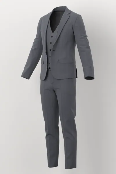 Vitale Barberis Canonico Perennial Super 110's Fancies No. 27984 made up: three-quarter