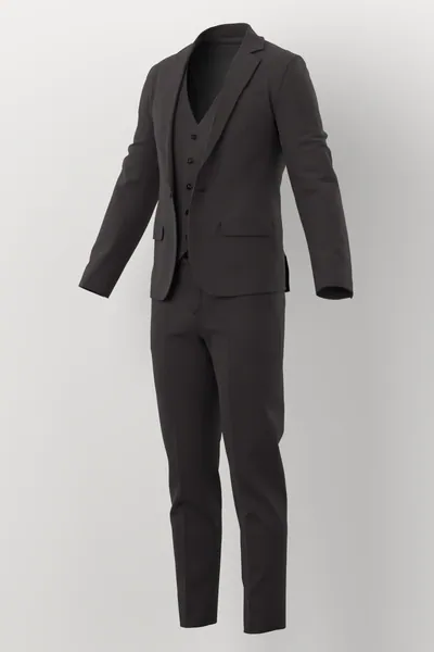 Vitale Barberis Canonico Perennial Super 110's Fancies No. 29041 made up: three-quarter