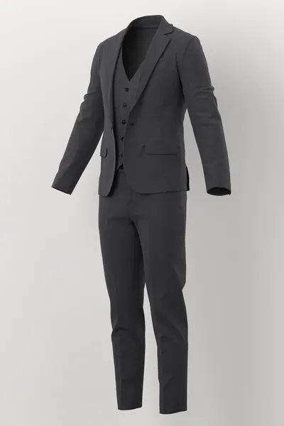 Vitale Barberis Canonico Perennial Super 110's Fancies No. 29043 made up: three-quarter