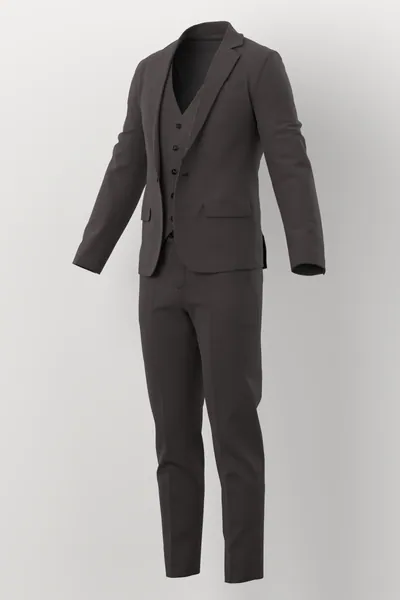 Vitale Barberis Canonico Perennial Super 110's Fancies No. 29044 made up: three-quarter