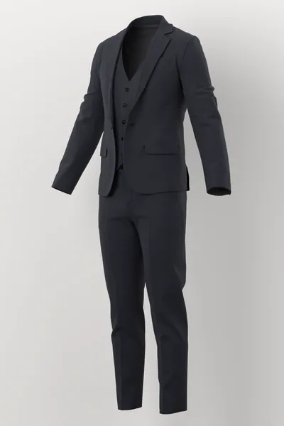 Vitale Barberis Canonico Revenge Super 150's No. 29028 made up: three-quarter