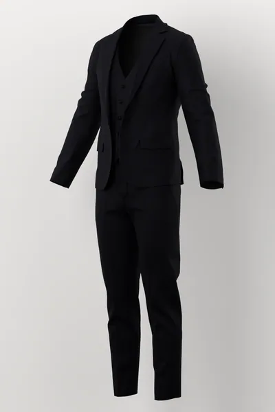 Vitale Barberis Canonico Wool & Mohair No. 28761 made up: three-quarter