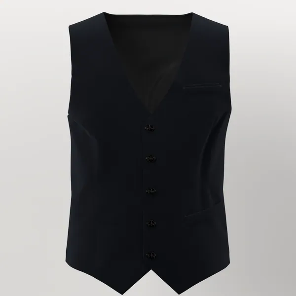 Cashmere No. 27793 made up: vest