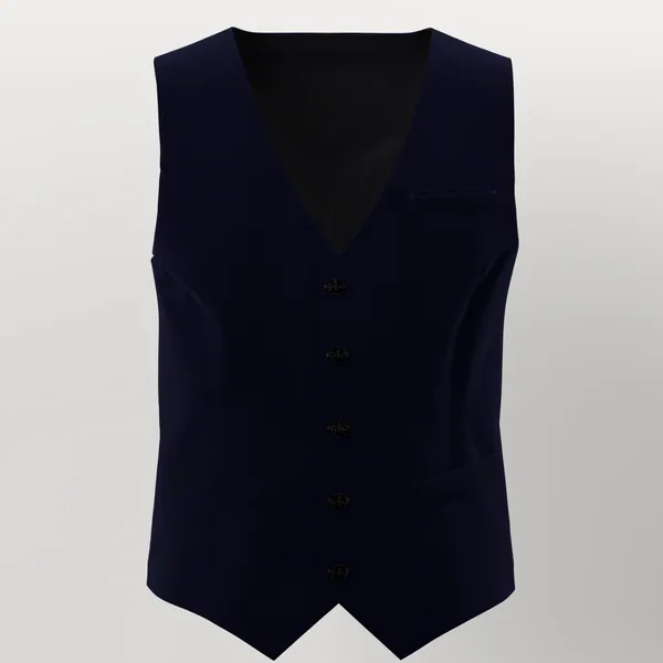 Cashmere No. 30268 made up: vest