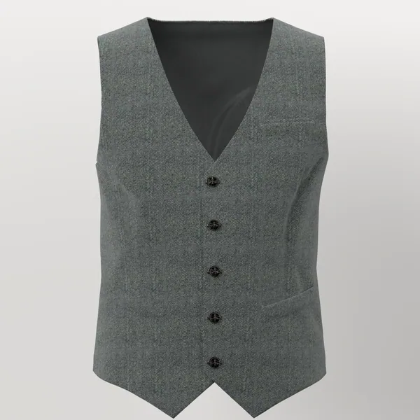 Devonshire Tweeds No. 27341 made up: vest