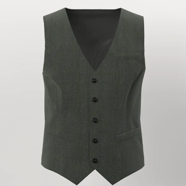 Devonshire Tweeds No. 30047 made up: vest