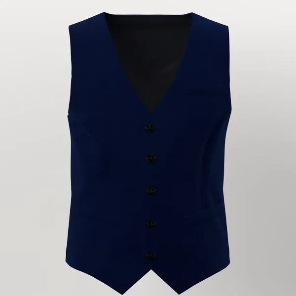 Dormeuil 15.7 Super 160's No. 27832 made up: vest