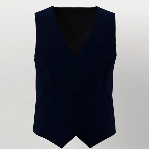 Dormeuil 15.7 Super 160's No. 27840 made up: vest