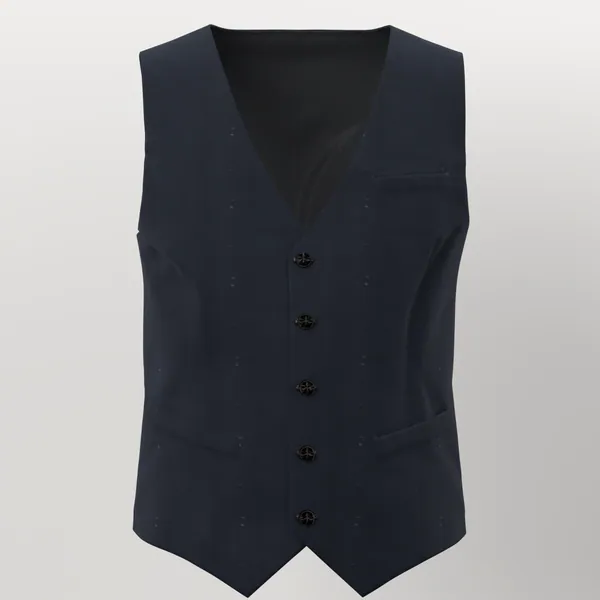 Dormeuil 15.7 Super 160's No. 29306 made up: vest