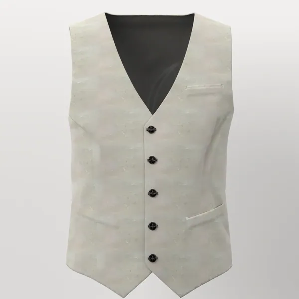 Gianluca Biatti Stretch Cotton No. 28190 made up: vest