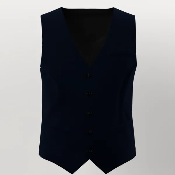 Lanificio Cerruti Super 150's No. 26874 made up: vest