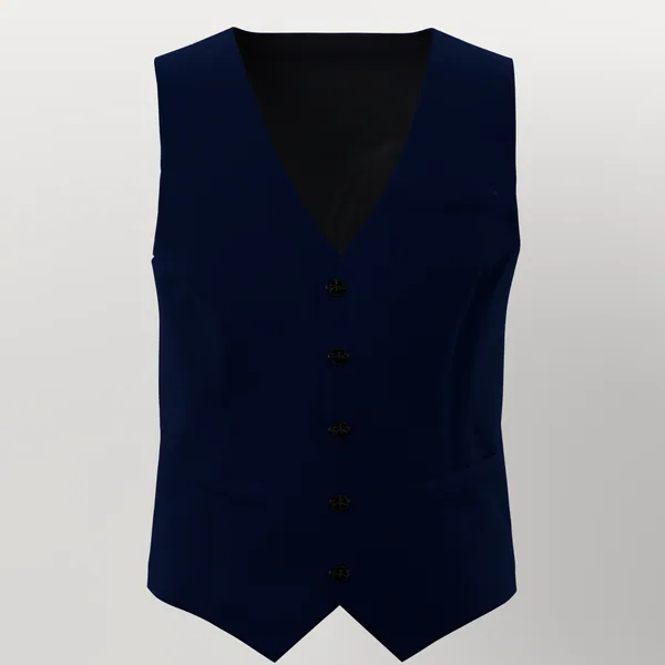 Lanificio Cerruti Super 150's No. 28663 made up: vest