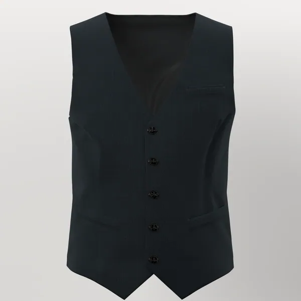 Loro Piana Super 130's No. 26622 made up: vest