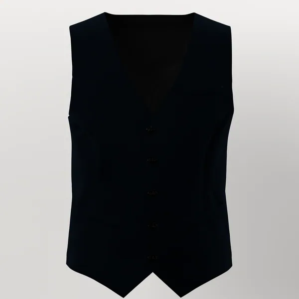 Loro Piana Super 130's No. 26640 made up: vest