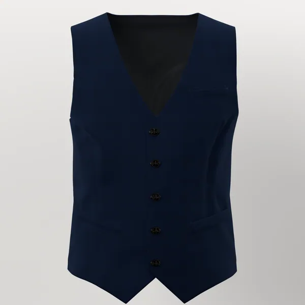 Loro Piana Super 130's No. 27942 made up: vest