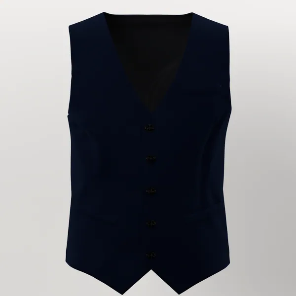 Loro Piana Super 130's No. 27953 made up: vest
