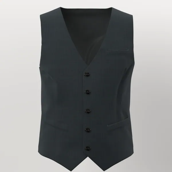 Loro Piana Super 130's No. 27955 made up: vest