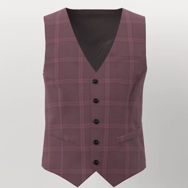 Loro Piana Super 150's Jacketing No. 29892 made up: vest