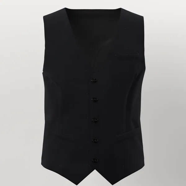 Loro Piana Super 150's Jacketing No. 29909 made up: vest