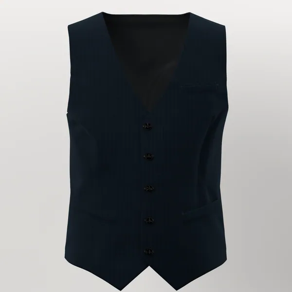 Loro Piana Super 150's No. 27879 made up: vest