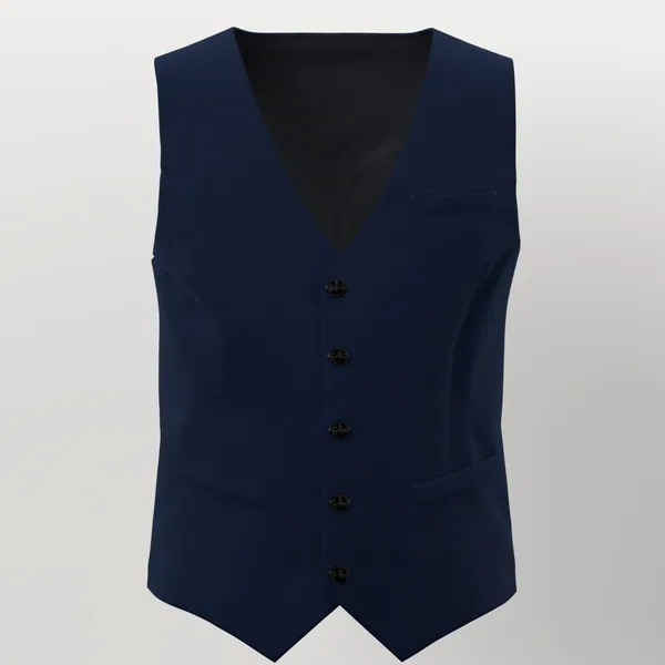 Loro Piana Super 150's No. 27885 made up: vest
