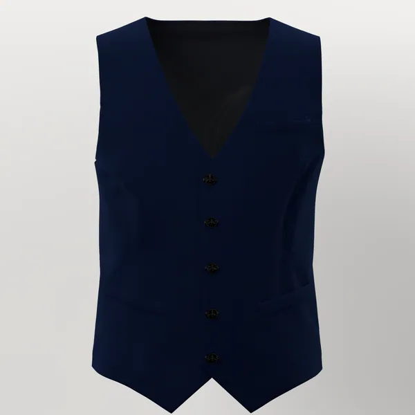 Loro Piana Super 150's No. 28674 made up: vest