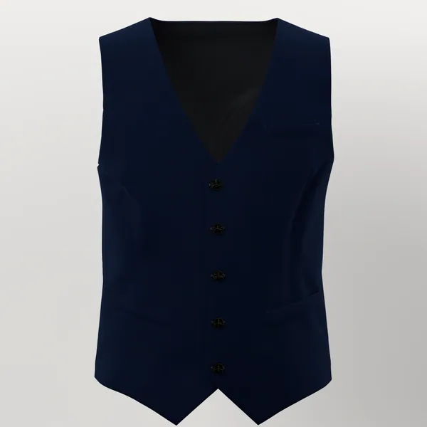 Loro Piana Super 150's No. 28676 made up: vest